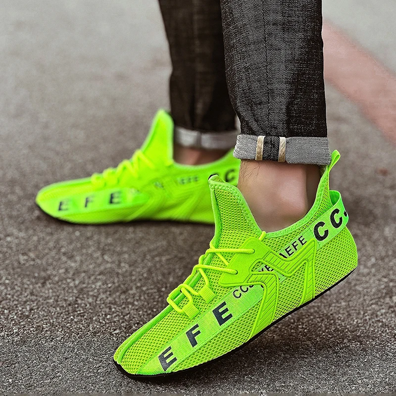 

Mesh Men Shoes Fashion Summer Breathable Sports Shoe Men's Sneakers Lightweight Walking Man Casual Tennis Shoe Zapatillas Hombre