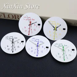 28.5mm Modified Watch Dial With Lightning Second Hand For NH35 4R35 Movement Who Cares Lt's Already Late Watch Accessories