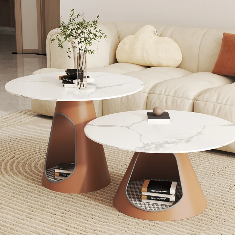 

Minimalist Simple Coffee Table Modern Unique Aestheticcute Coffee Tables Round Glam Table Basse Pour Salon Home Furniture