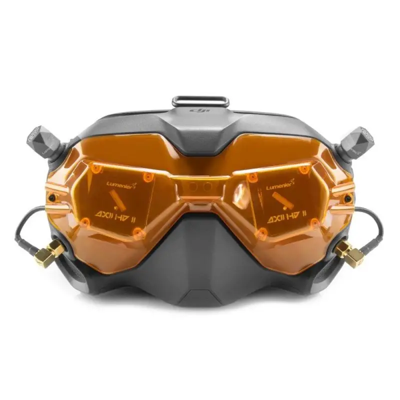 Lumenier AXII HD 2 Patch Visor 5.8 جيجا هرتز 8.4dBi مع AXII HD 2 Stubby LHCP هوائي كومبو مجموعة لـ Digital HD FPV RP-SMA