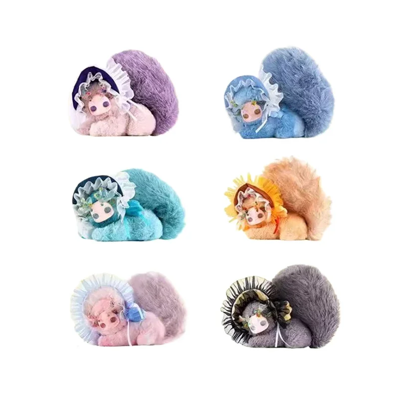 

GULULU Серия «Цветущий олень», слепая коробка Gululu, плюшевая загадочная коробка, фэнтезийное существо, экшн-фигурка, кавайная сумка-сюрприз, подарочные игрушки для девочек