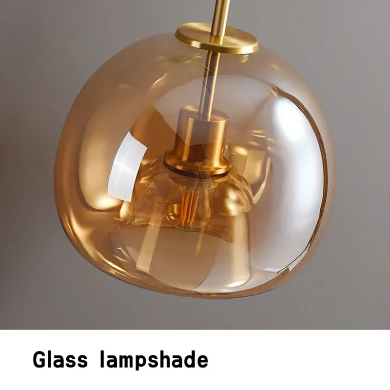 Moderne minimalistische Glas Deckenleuchte Nordic Korridor Gang LED Esszimmer Lampe kreative Wohnzimmer Beleuchtung Home Dekorationen