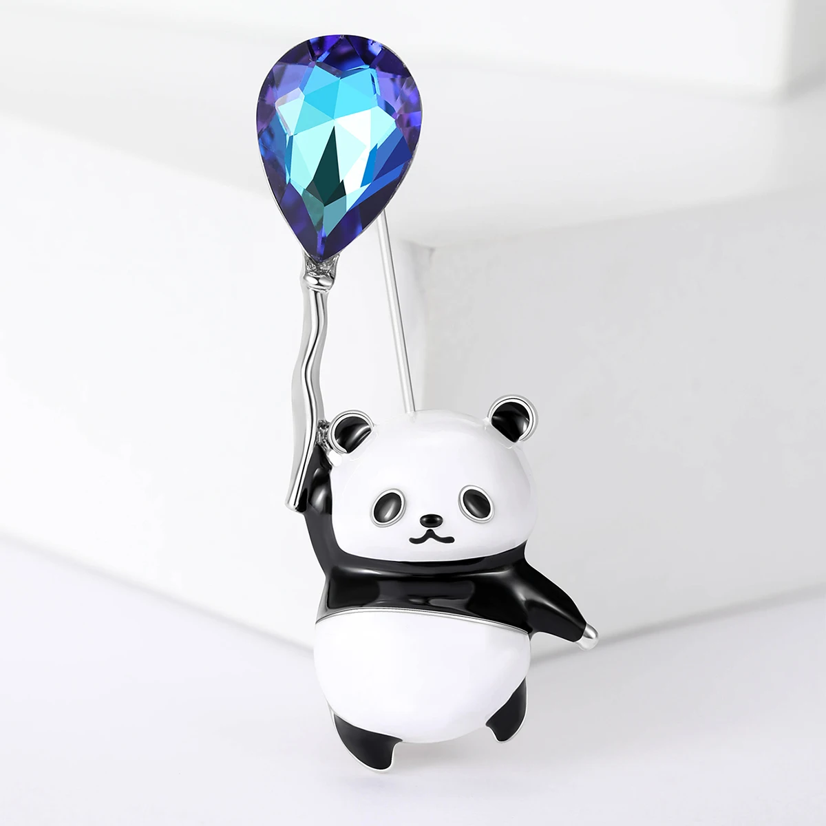 Lovely Panda Brooches for Women Unisex Animal Pins Multi-color Available Casual Party Accessories Gifts