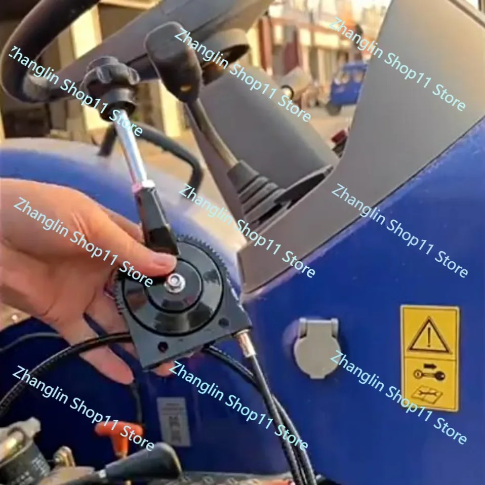 Hand Throttle Cable Controller Refitting Harvester Excavator Truck Sprinkler Dynamo Marine Diesel Engine