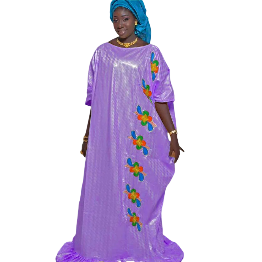 Robe Bazin Riche Brode Traditional Dress Africa Party Elegant Dress Women Clothing Birthday Dress Wedding Dress