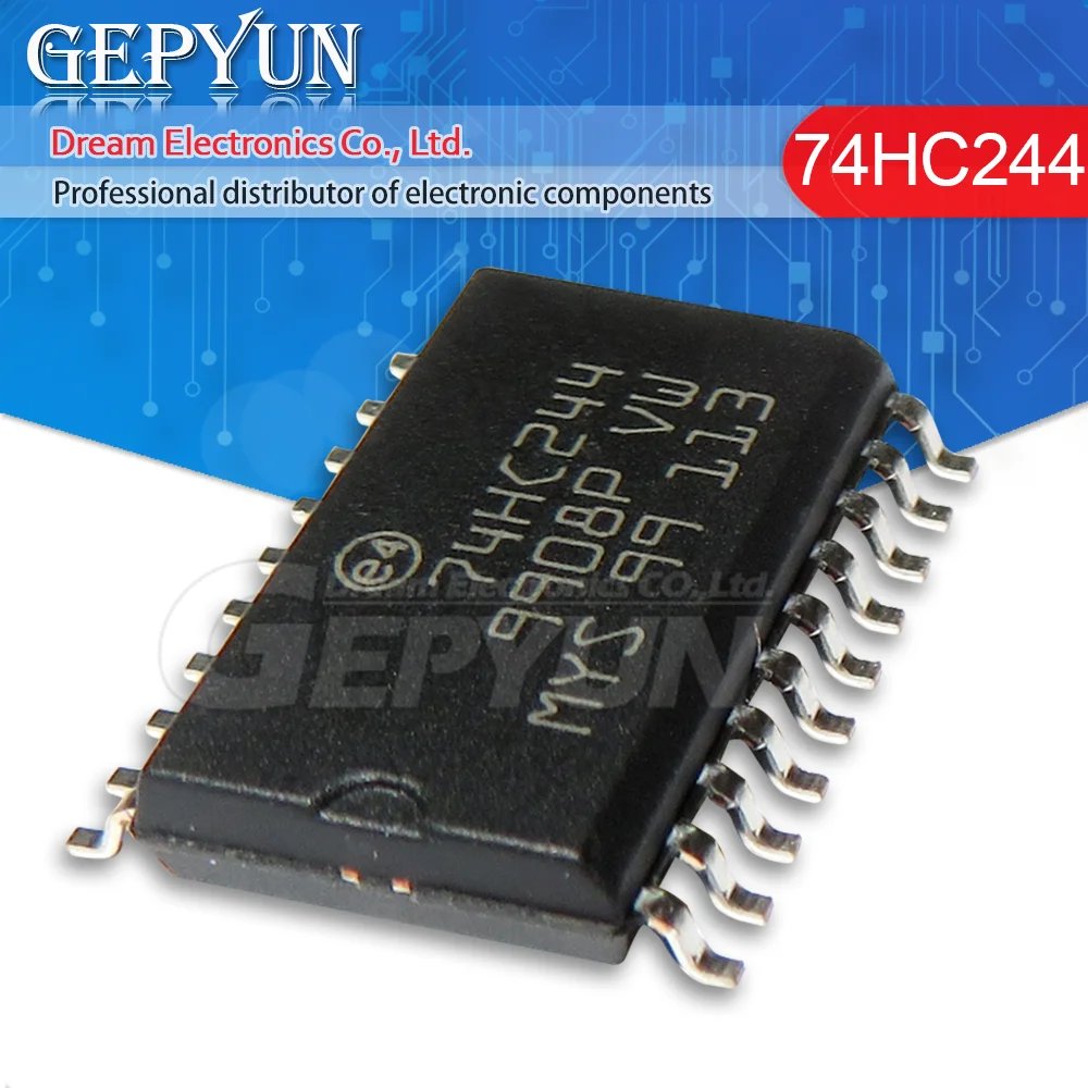 10PCS 74HC244D SOP20 74HC244 74HC245D SOP-20 74HC245 SN74HC244DWR SMD 재고