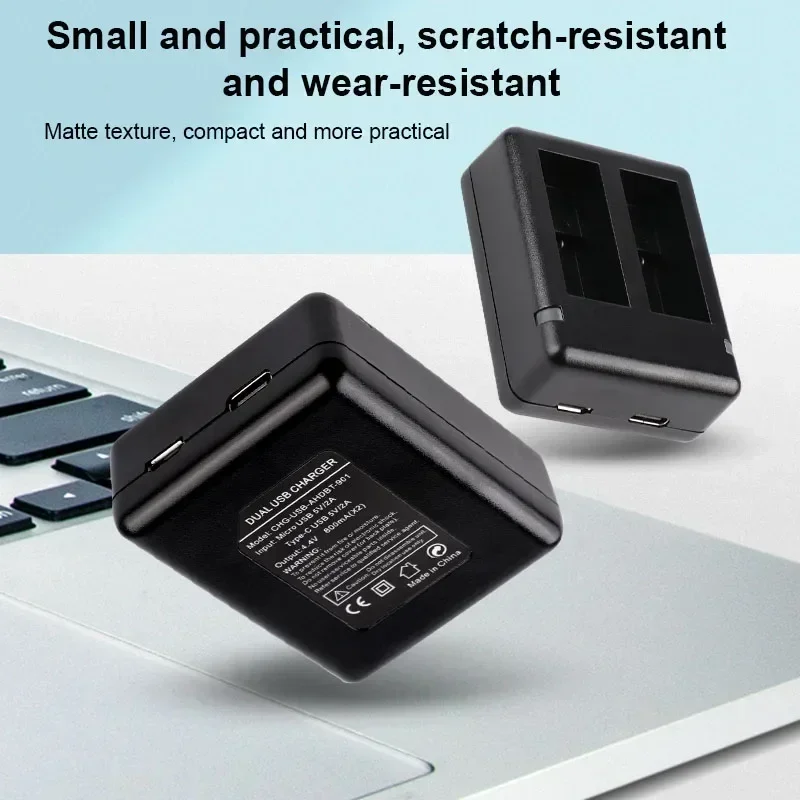 Noya raye Battery For GoPro Hero 11/10/9 1800mAh Battery 2 Ways Fast Charger Box TF Card Storage For GoPro 9 10 11 Accessories