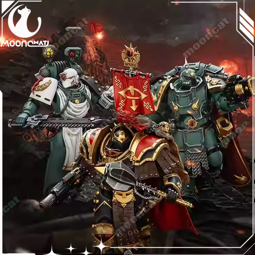 

Original Joytoy 1/18 40k Sons Of Horus Anime Figure Legion Cataphractii Praetor Legion Champion Legion Apothecary Action Figures
