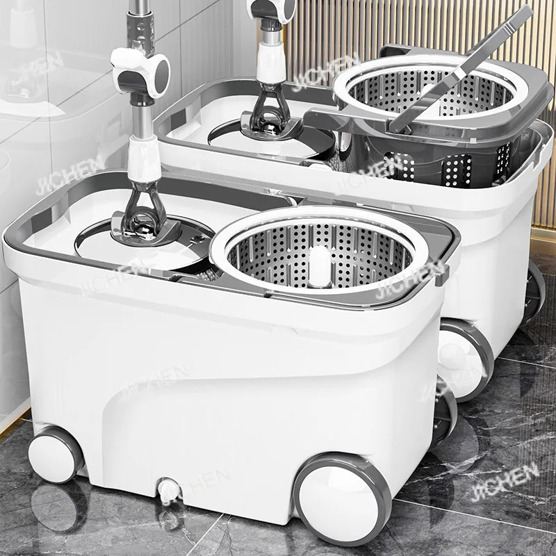 

Роторная швабра JC для дома, с двойным приводом, для сушки пола, автоматическая дегидратация, новинка 2025 года, с тканевым ведром, швабра-сетка для мытья полов