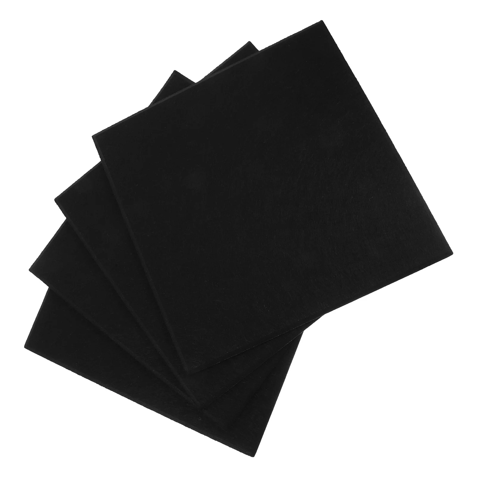 4 قطعة ورأى ذاتية اللصق مجلس البلاط مربع جدار ديكور لوحات امتصاص الضوضاء للمنزل مكتب الفصول الدراسية مكتب نشرة الجدار #3