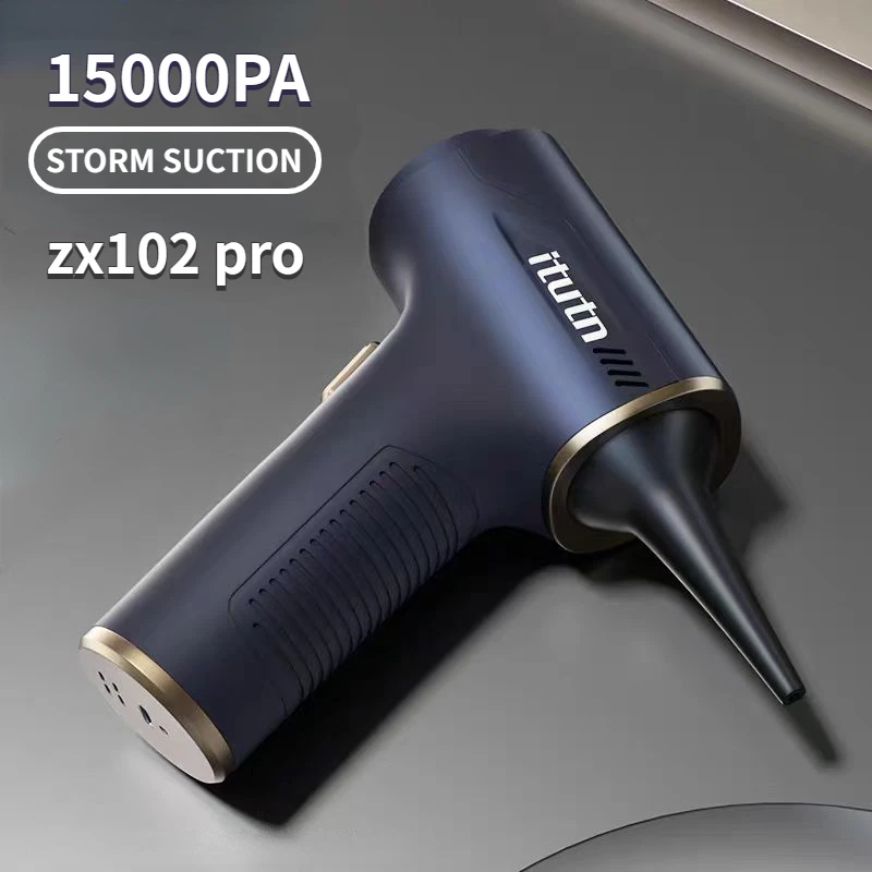 4 in 1 Mini Vacuum Cleaner Wireless Air Blower Handheld Vacuum Pump Cordless Robot for Car Home Blowing Dust Elimination