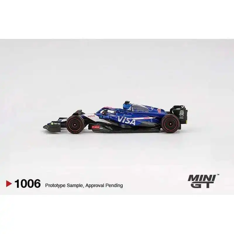 PreSale MINIGT 1005 1:64 RB VCARB 01 #3 Daniel Ricciardo 2024 F1 2024 Bahrain GP Diecast Car Model Collection Toys