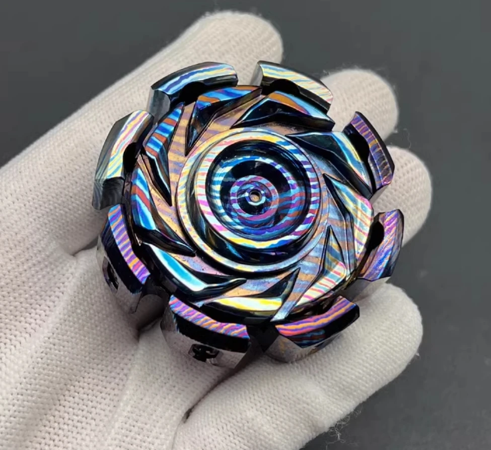 

Б/у EDC T-MAX Titanium Horse Lava Turbine S spinner Гироскоп на кончике пальца Декомпрессионные игрушки