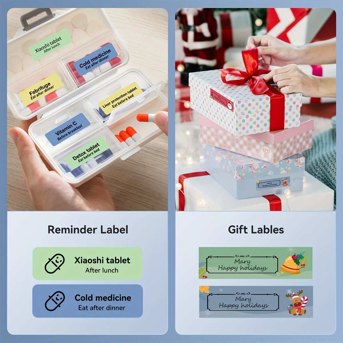 MarkLife M1 Мини Портативный Термопринтер Беспроводная Bluetooth-совместимая этикетка-бирка для домашнего офиса Этикетировочная машина