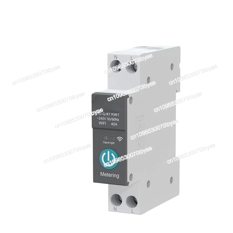 

Для Tuya WIFI умный автоматический выключатель 1P 10/16/25/32/40/63A DIN-рейка умный дом беспроводной пульт дистанционного управления