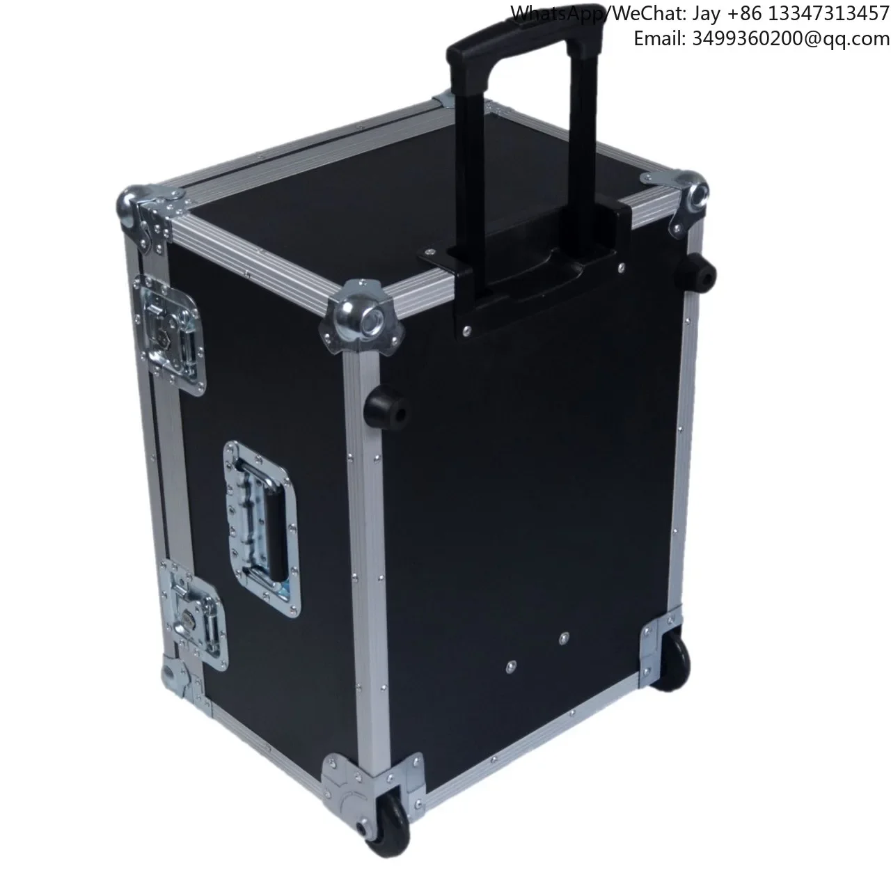 

Professional Style Luggage Factory Custom Size Aluminum Carry Flight Case With Retractable Handle OEM/ODM Support