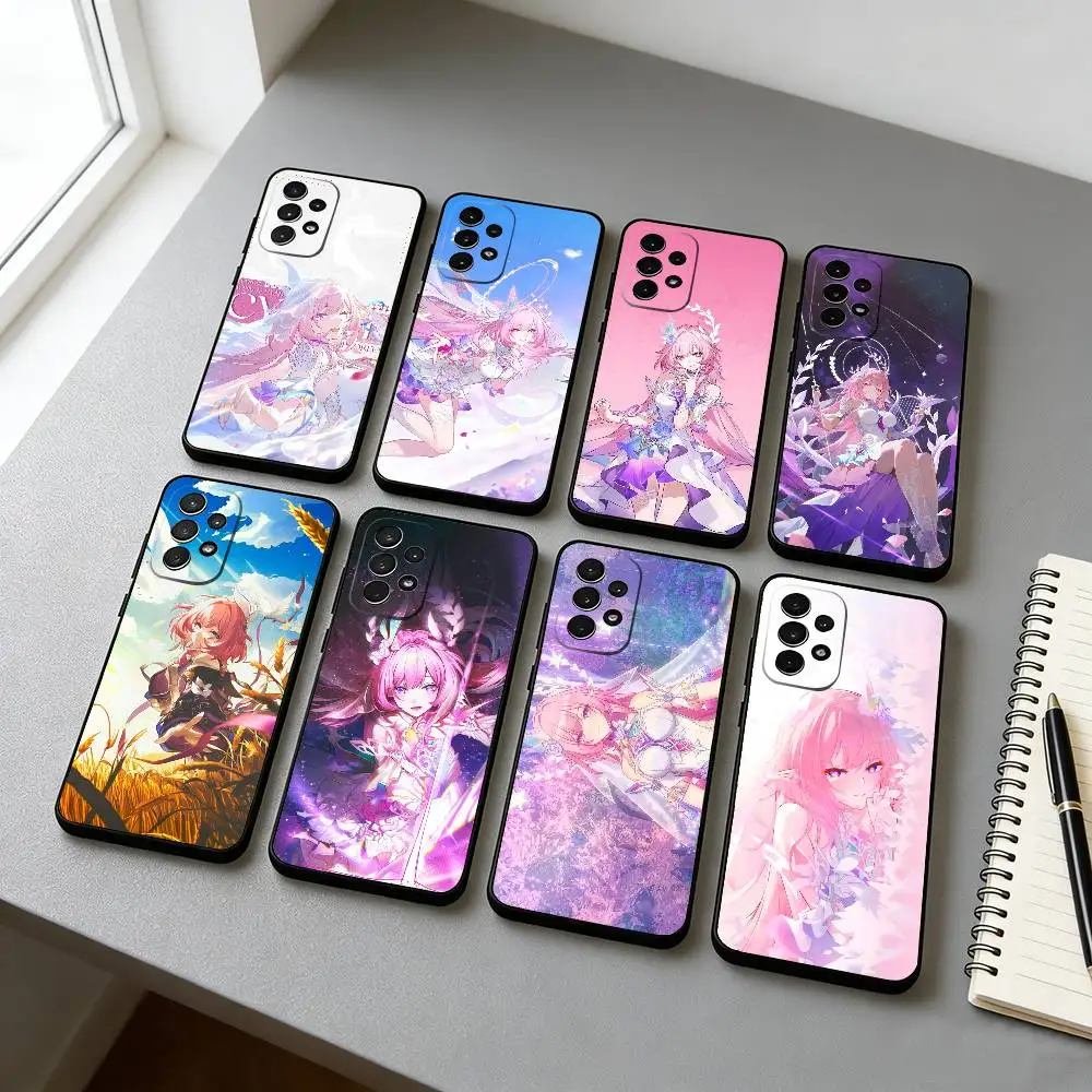 H-Honkai Star Rail C-Cyrene Phone Case For Samsung S25,S24,S21,S22,S23,S30,Ultra,S20,Plus,Fe,Lite,Note,10,Black Cover