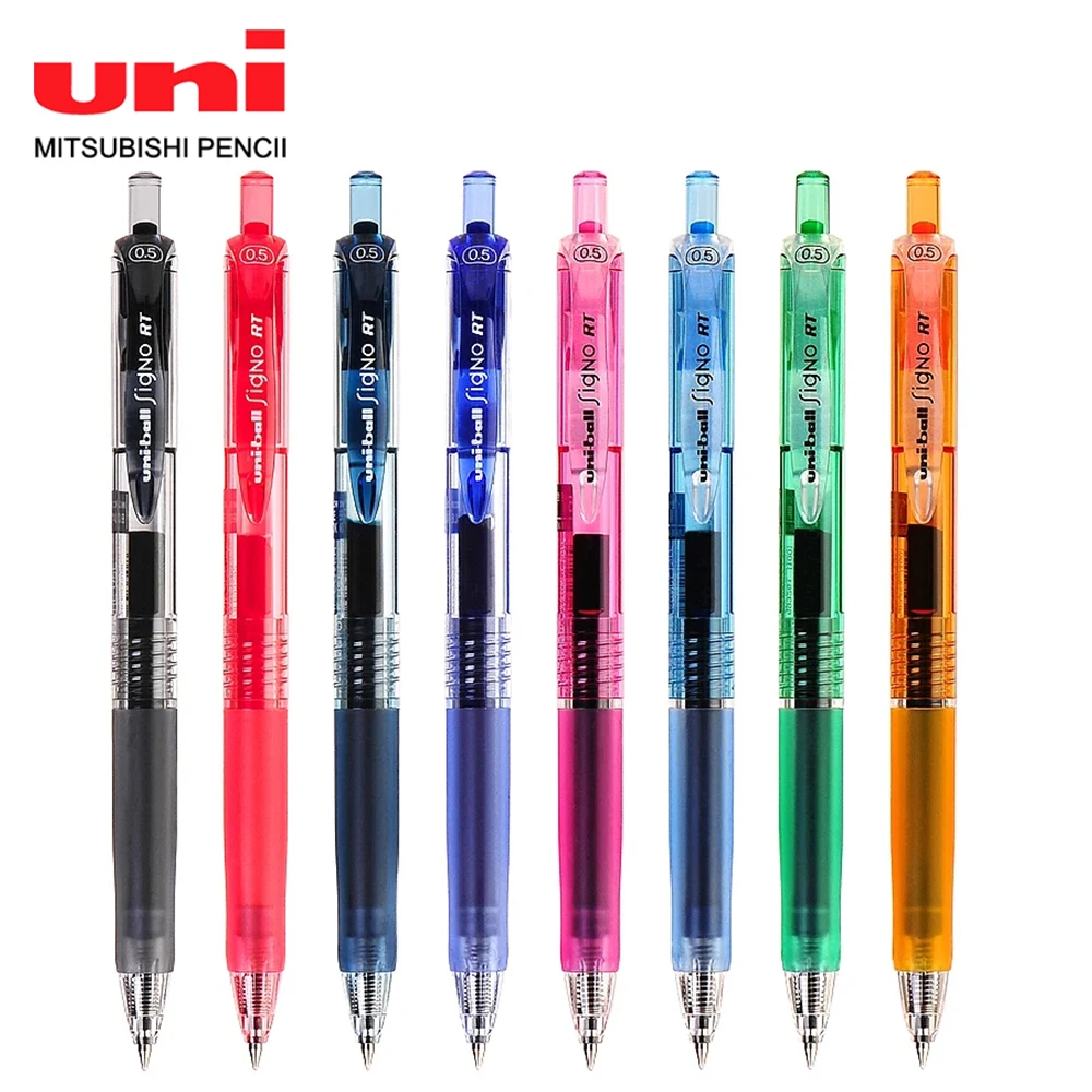 Japan UNI Gel Pen UMN-105 Press Business Office Signature Pen 0.5mm School Acsesories Kawaii Stationery Back To School Cute Pen