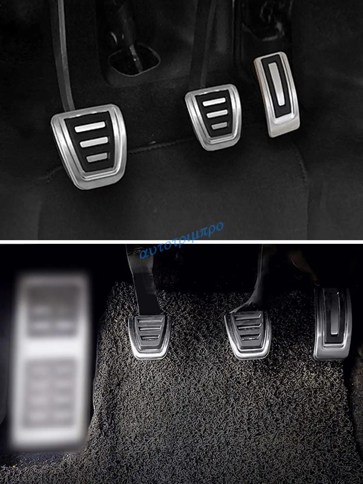 MT القدم الوقود مسرع الغاز مخلب وسادة الفرامل غطاء الدواسة لملحقات VW Golf7 MK7 GTI #1