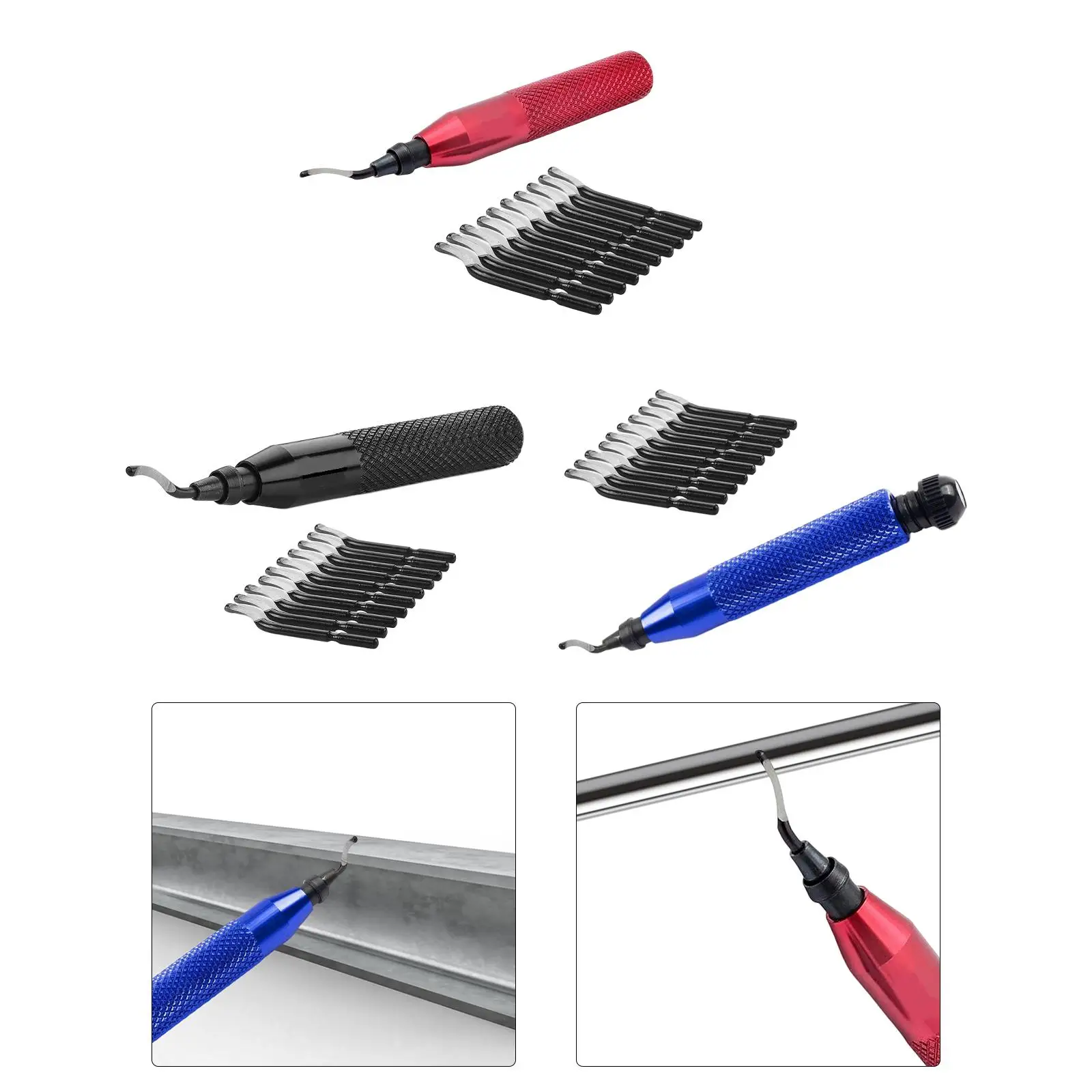 Deburring Tool with BS1010 Deburring Blade Mechanic Tool Rotary Shaft Solid