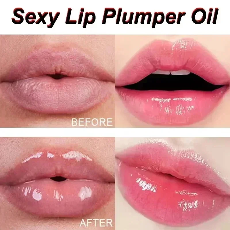 Instant Lip Plumping Essentiële Olie Voedende Anti Rimpel Hydraterende Sexy Lip Care Ultieme Plumping Lipgloss Serum Cosmetica