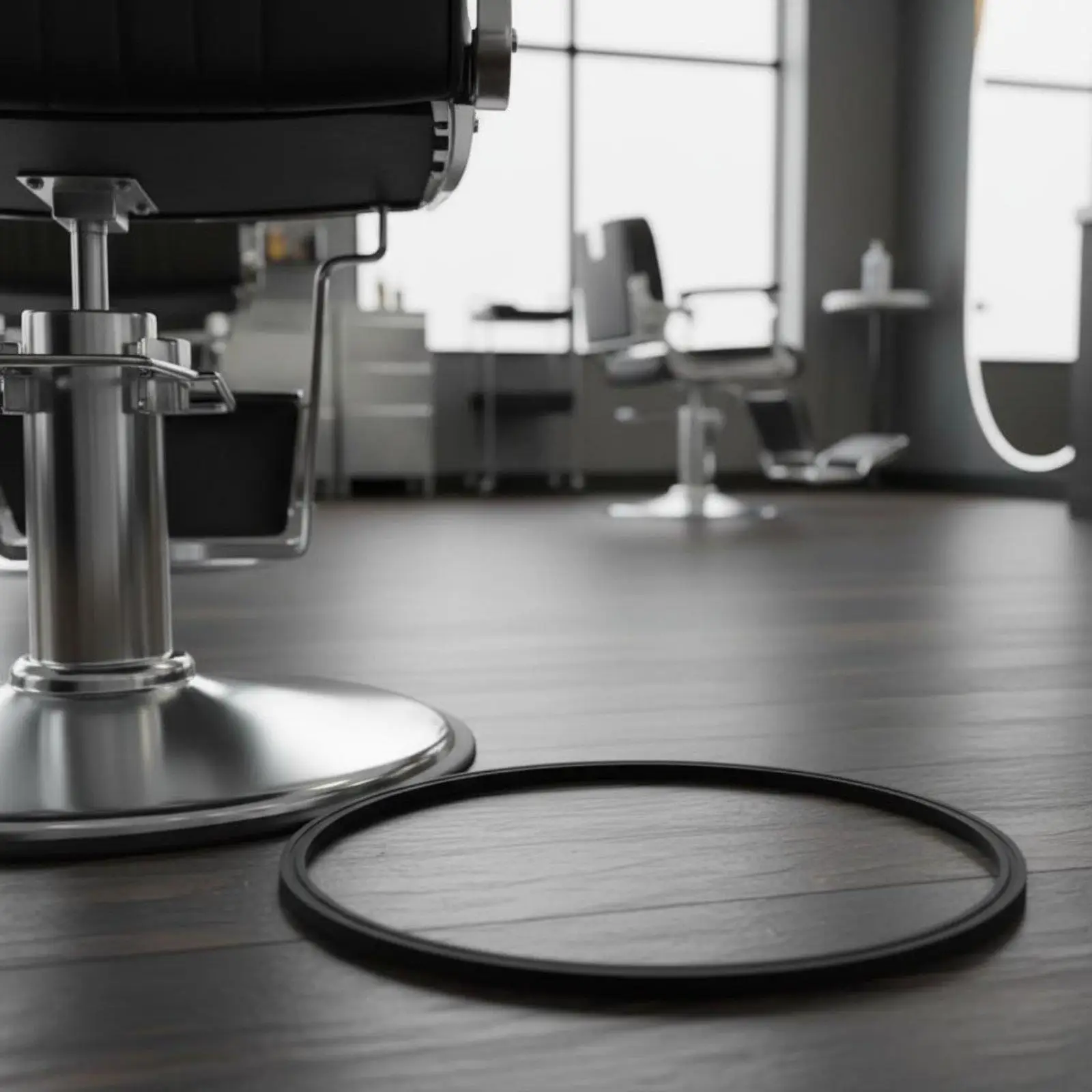 Replacement Rubber Base Ring Non Slip Floor Protector Gasket for Hairdressing Chair Barbershop Accessories