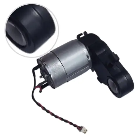 Main Brush Motor For ILIFE For V20 Robot Vacuum Cleaner Roller Brush Replacement Part Bla/ck Silver Metal Accessory