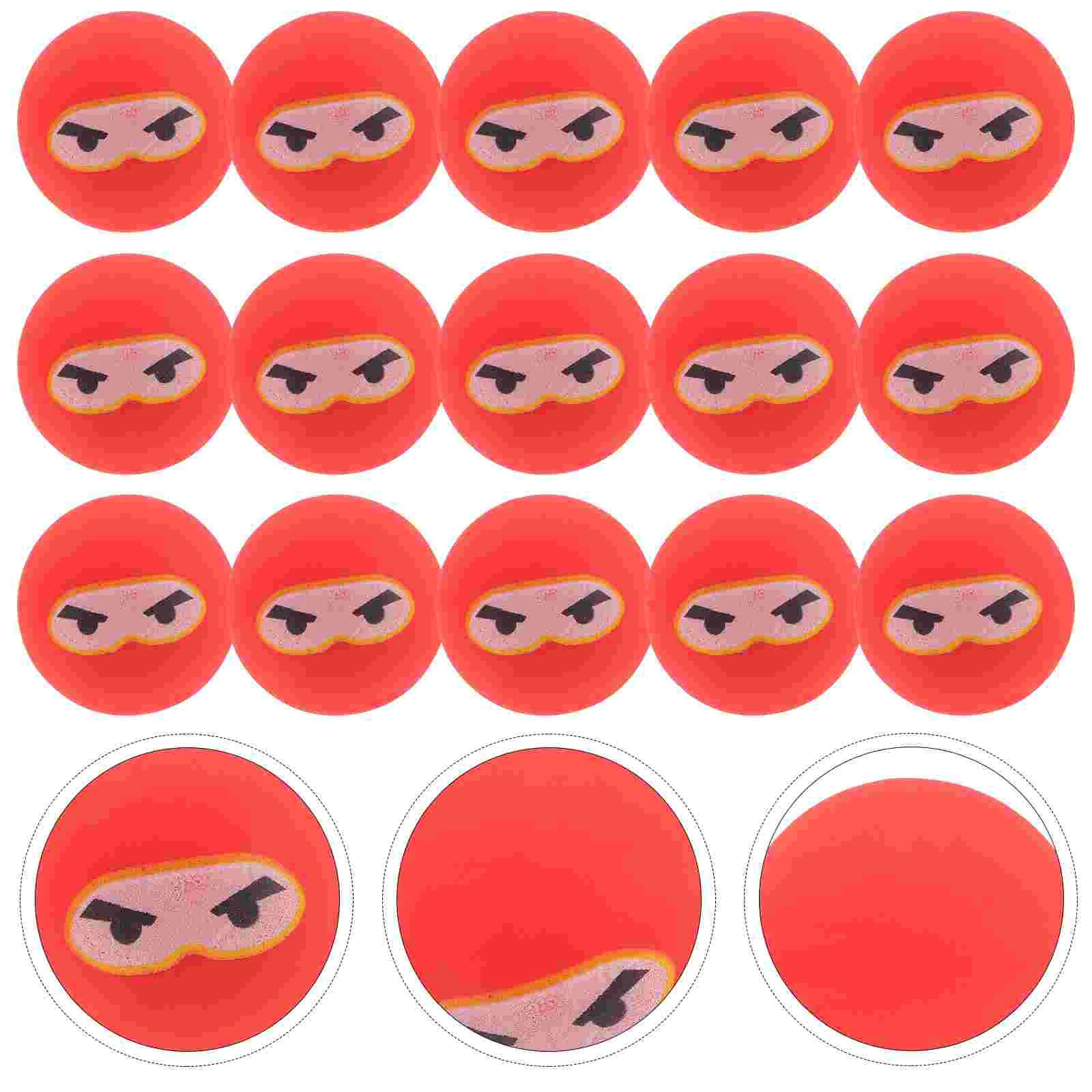 

20 Pcs Ninja Bouncing Ball Mini Toys for Kids Small Bouncy Balls Birthday Children Party Favors