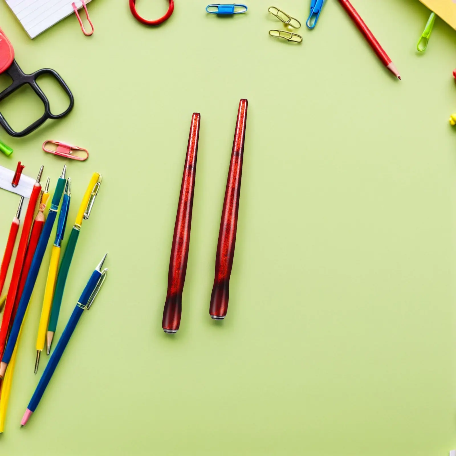 

8Pcs Wooden Dip Pen Handle for Comic Drawing Supplies Calligraphy Art Precision Grip Comfortable Long Use Writing Tool