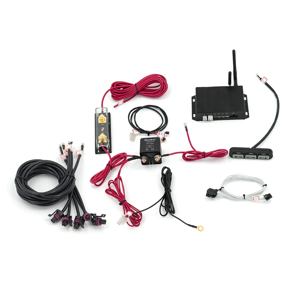 

Air ride suspension Electronic control system with pressure sensor Support bluetooth remote and wire control