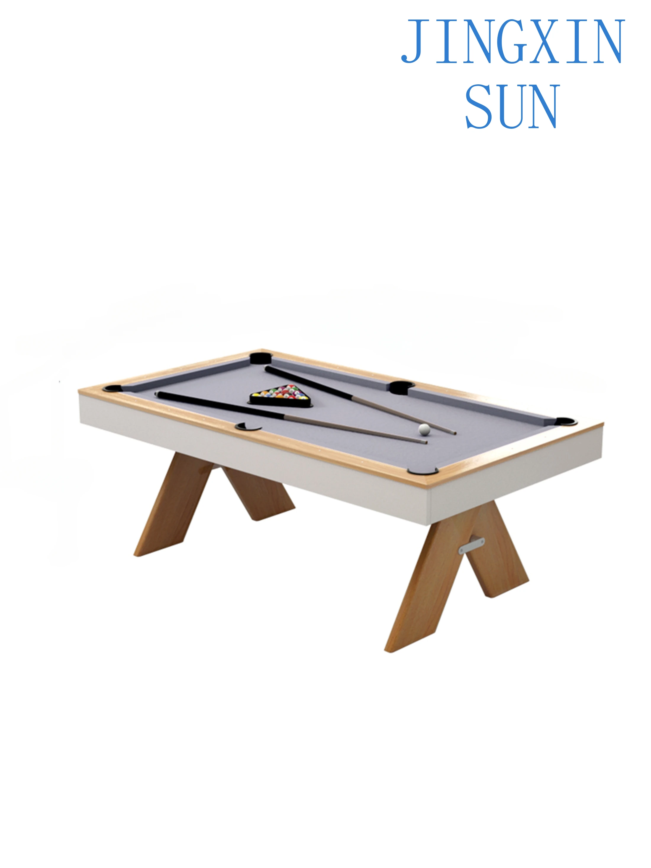 Household standard American billiards indoor table black eight adult three-in-one commercial table tennis