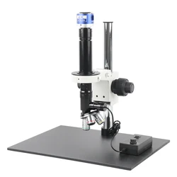 UHD 4K 1080P 24MP HDMI Type C Microscope Camera 75X-4000X Coaxial Light Lens 5X 10X 20X PLAN Achromatic Metallographic Objective