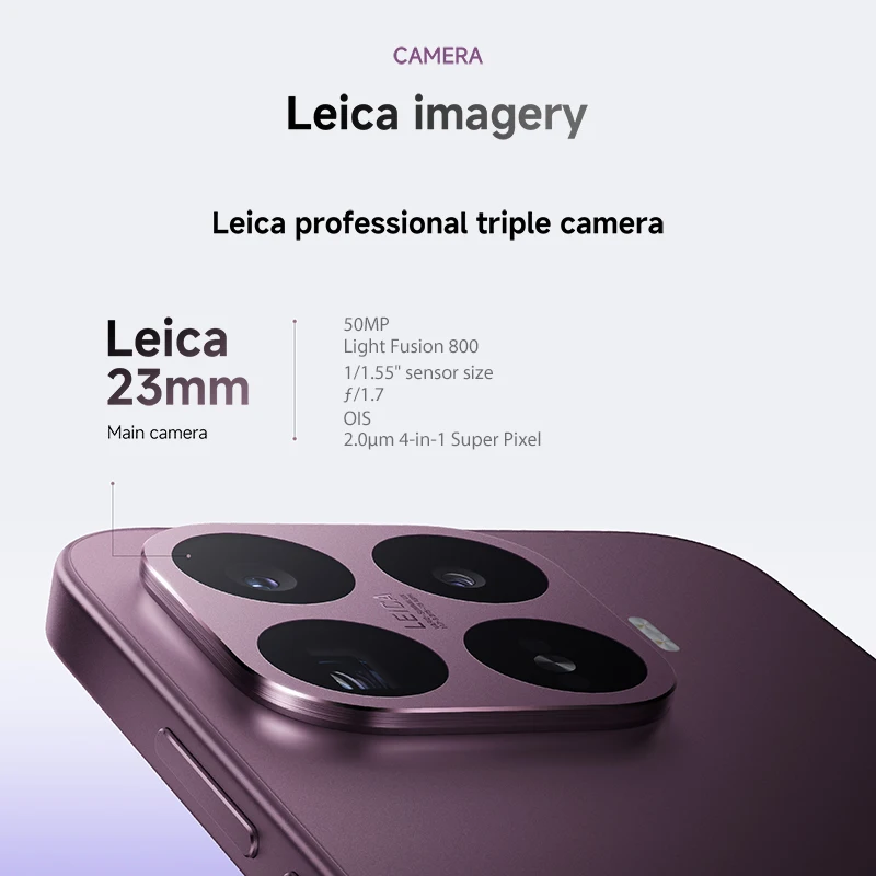 Versión Global Xiaomi 17T MediaTek Dimensity 8500-Ultra 6500 mAh (típ.) Batería de Silicio-Carbono 5x, Lente Teleobjetivo Leica, Leica Live Moment 6