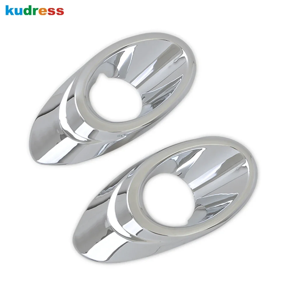 سيارة الجبهة الضباب ضوء غطاء المصباح الكسوة لشروليه أفيو 2011 2012 2013 كروم فوجليت صب مقبلات الحافة الزخارف اكسسوارات