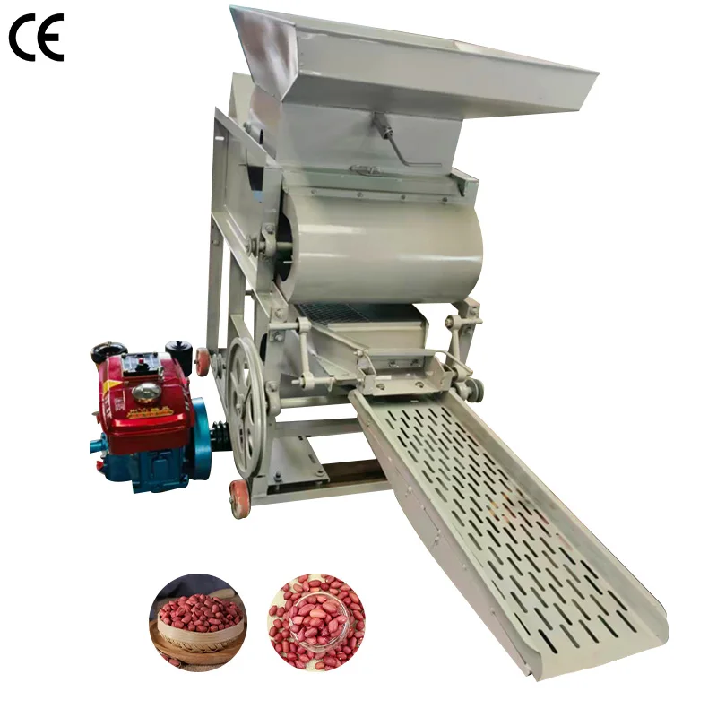 Customized Peanut Sheller Husk Removing Machine Peanut Shell Removing Machine Commercial