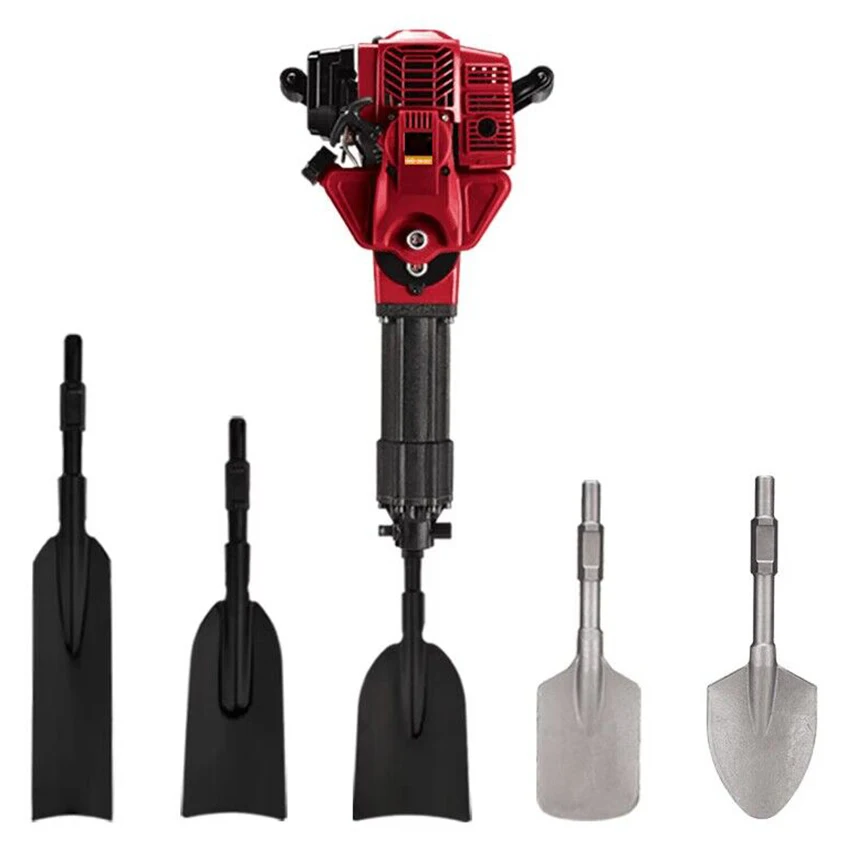 mc-qsj-00111 Gasoline Tree Digging Tree Pit Machine 5-piece Set Portable Transplanting Machine Tree Planting Machine 1900W 52CC