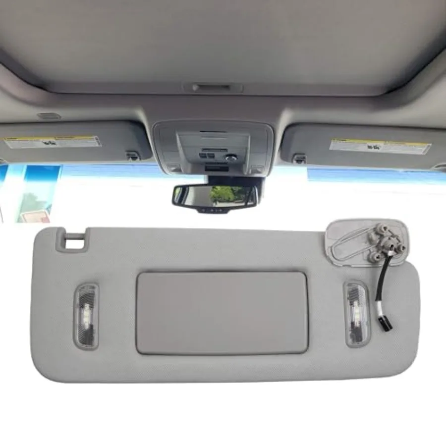 

Солнцезащитный козырек, совместимый с Cadillac Escalade 2015-2019, Chevrolet Silverado/Suburban/Tahoe, GMC Sierra/Yukon, серый цвет