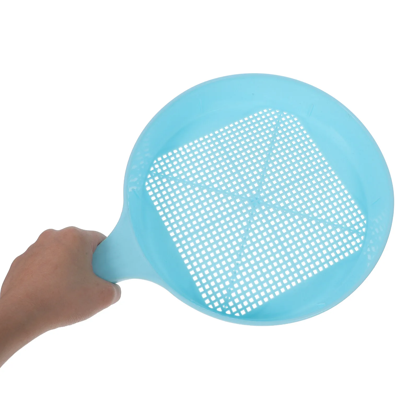 Soil Sieve for Gardening Plastic Garden Sifting Tool with Handle Versatile Mesh Screen for Rocks Debris Separation Improved