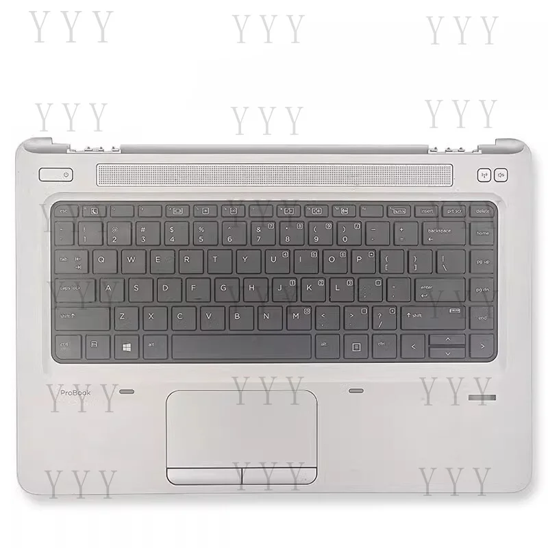 

Y+ For HP ProBook 640 G2 G3 Palmrest Silver with Keyboard Touchpad