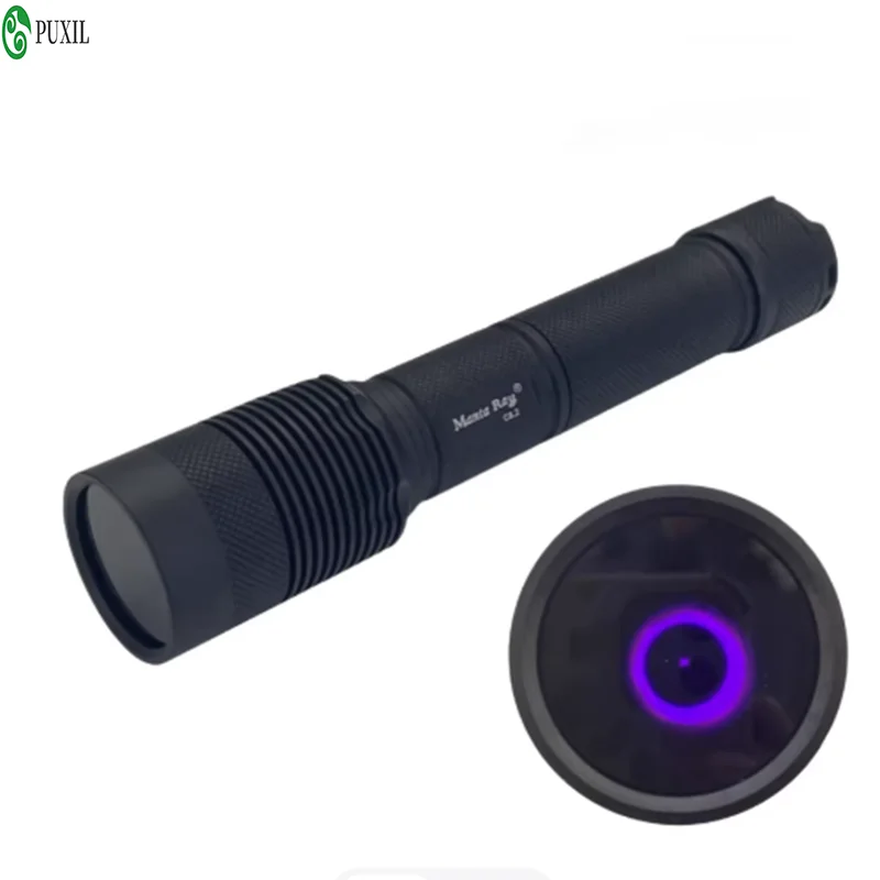Manta Ray C8.2 5W 255 295 310nm UVC Flashlight Identify Mineral Stone Light