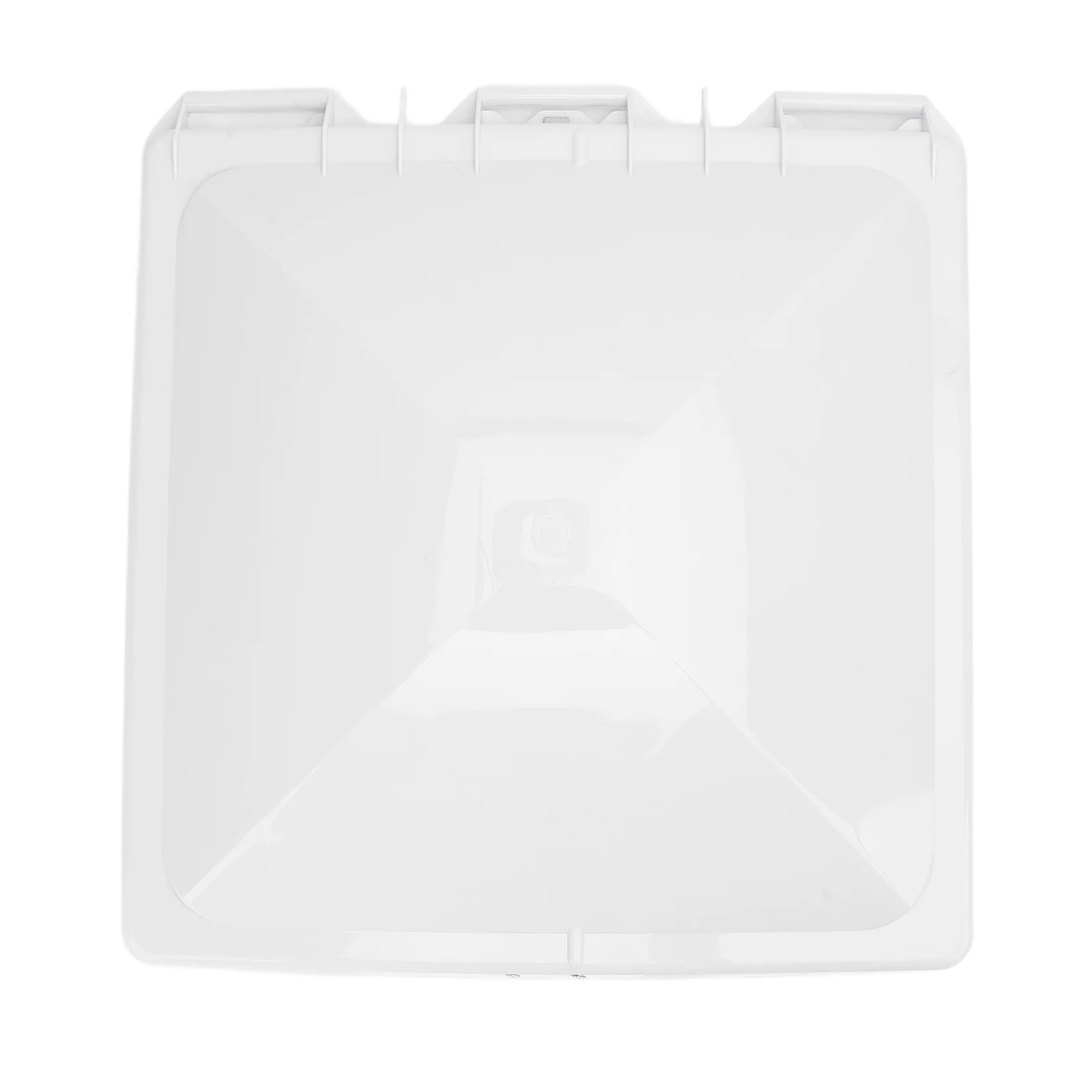 RV Roof Vent Cover 13 X 13in Universal White Vent Lid for Trailer Motorhome Bathroom
