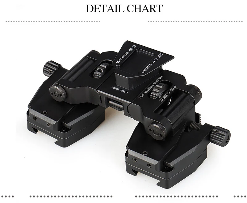 Professional Hunting NVG Goggles Mount PVS-14 Binocular Bridge Dovetail Adapter for Hunting