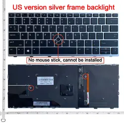 US Backlit New Keyboard FOR HP Elitebook 730 G5/735 G5/830 G5/835 G5/836 G5/HSN-I12C HSN-I30C laptop keyboard