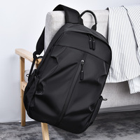 Men's Large Capacity Lightweight Waterproof Travel Backpack Fashionable Business Computer Bag School Bag Double Shoulder Bag