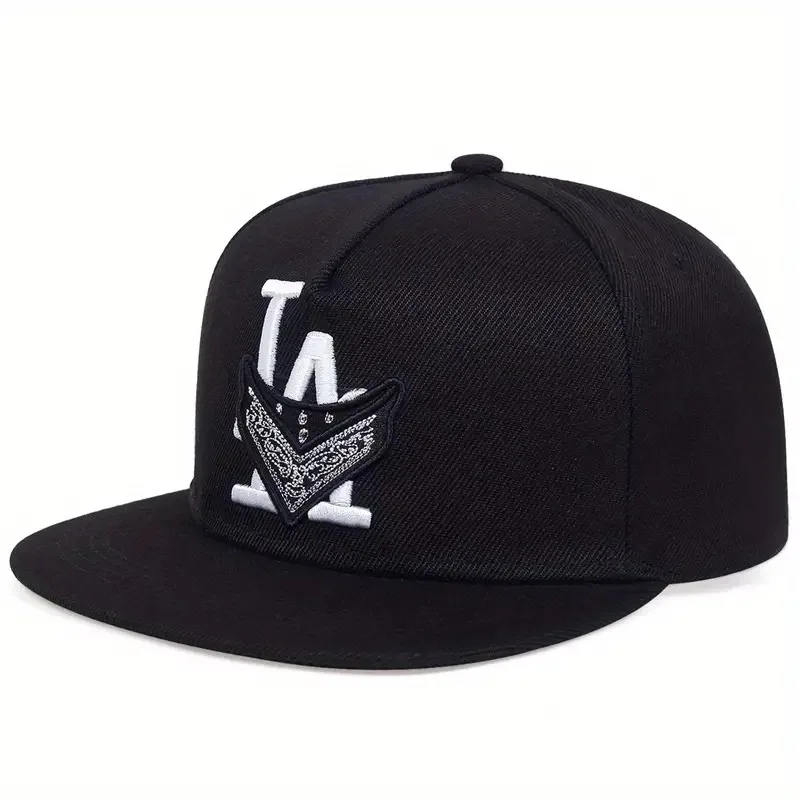 New Letter Wing Pattern Side Coconut Tree Embroidery Fashion High Quality Snapback Men's Versatile Casual Baseball Hat