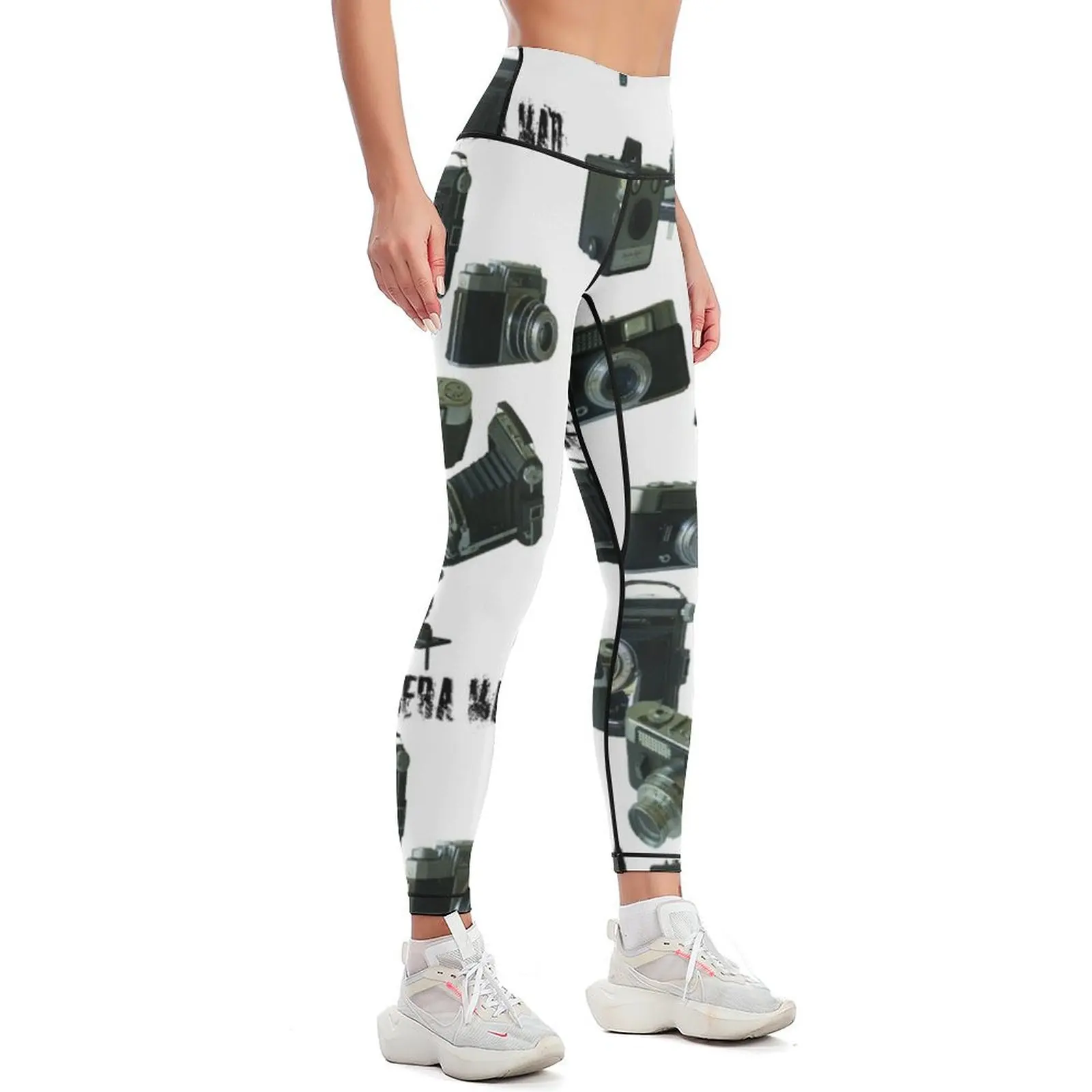 Camera Mad Leggings legings for fitness Women's fitness for fitness Womens Leggings