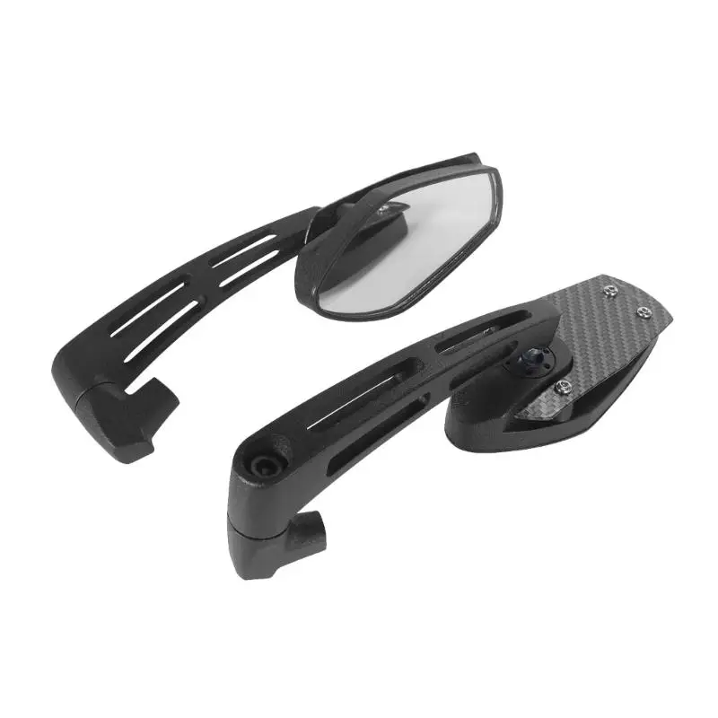 Wide View Motorbike Rear Mirror Weatherproof ABS Side Mirror Anti Vibration Design Quick Installation System for Bikes
