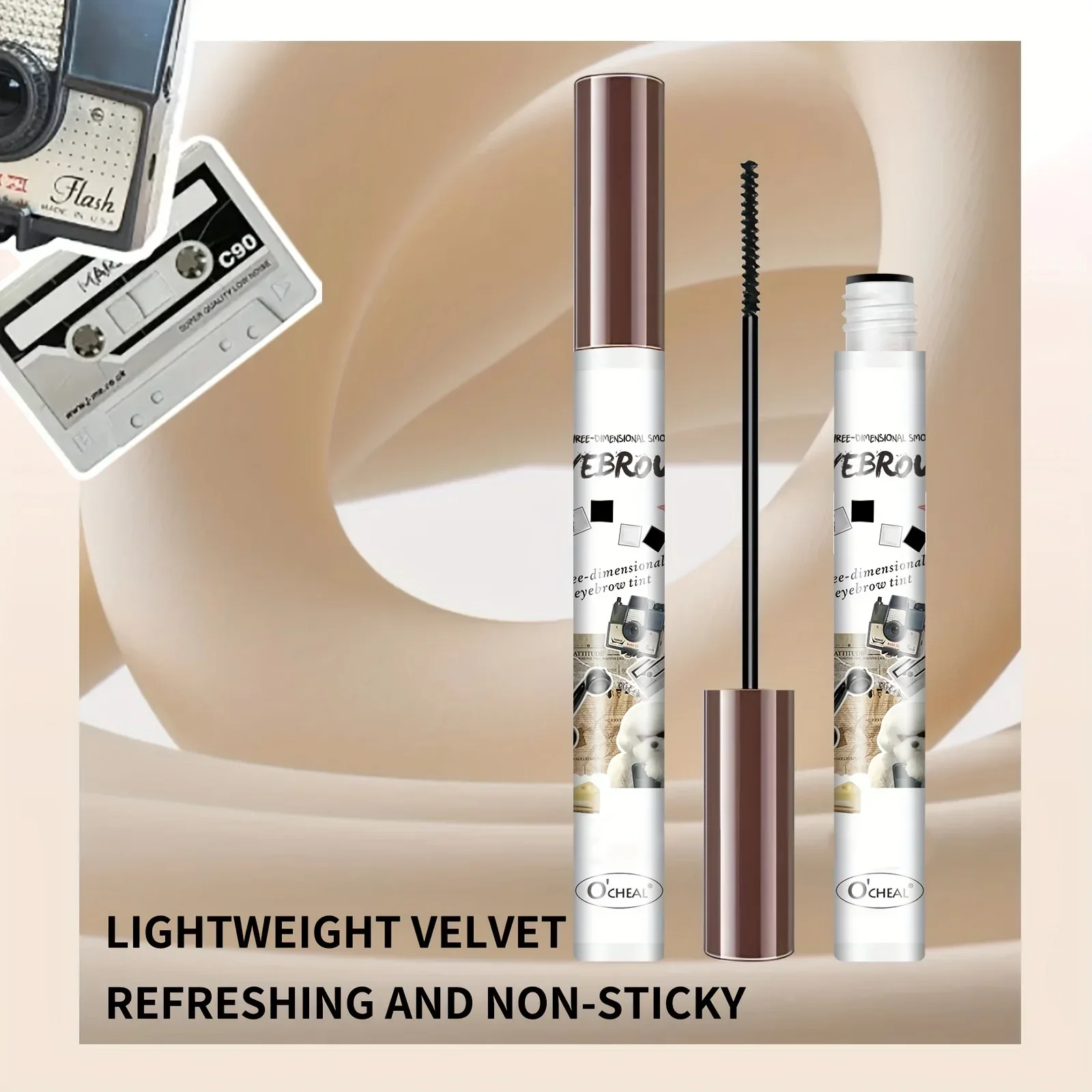 1 PC Caffè Nero Gel per sopracciglia impermeabile Trucco di moda Tinta Mascara Sobrancelha Vernice per una definizione migliorata delle sopracciglia CO: 04