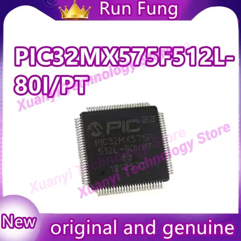 PIC32MX575F512L-80I/PT PIC32MX575F512L-80I PIC32MX575F512L-80 PIC32MX575F512L PIC32MX575ForgPIC IC MCU Puce TQFP-100 en Stock