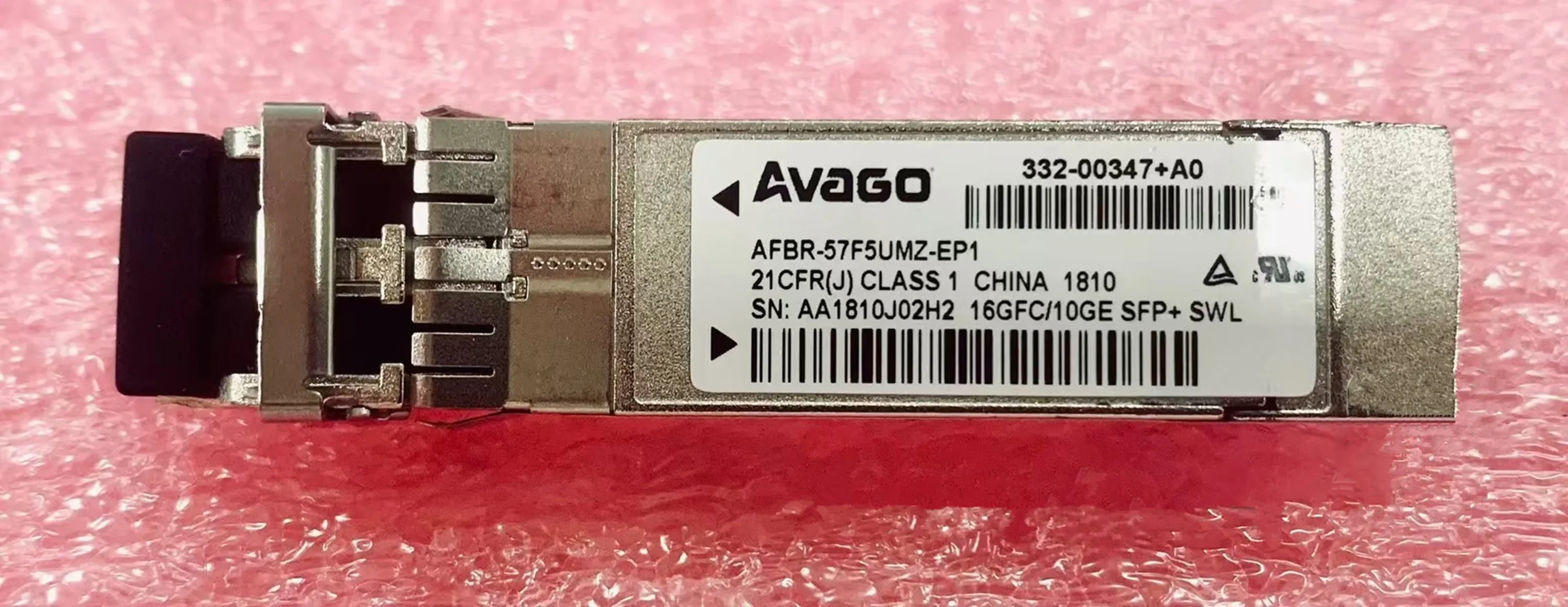 transceiver-avago-16g-sfp-850nm-afbr-57f5umz-ep1-332-00347-a0-16gfc-10ge-commutateur-optique-sfp-swl
